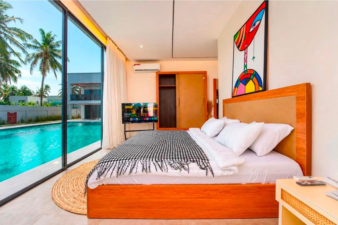 6 Bedroom Beach House for Shortlet at Ilashe, Lagos