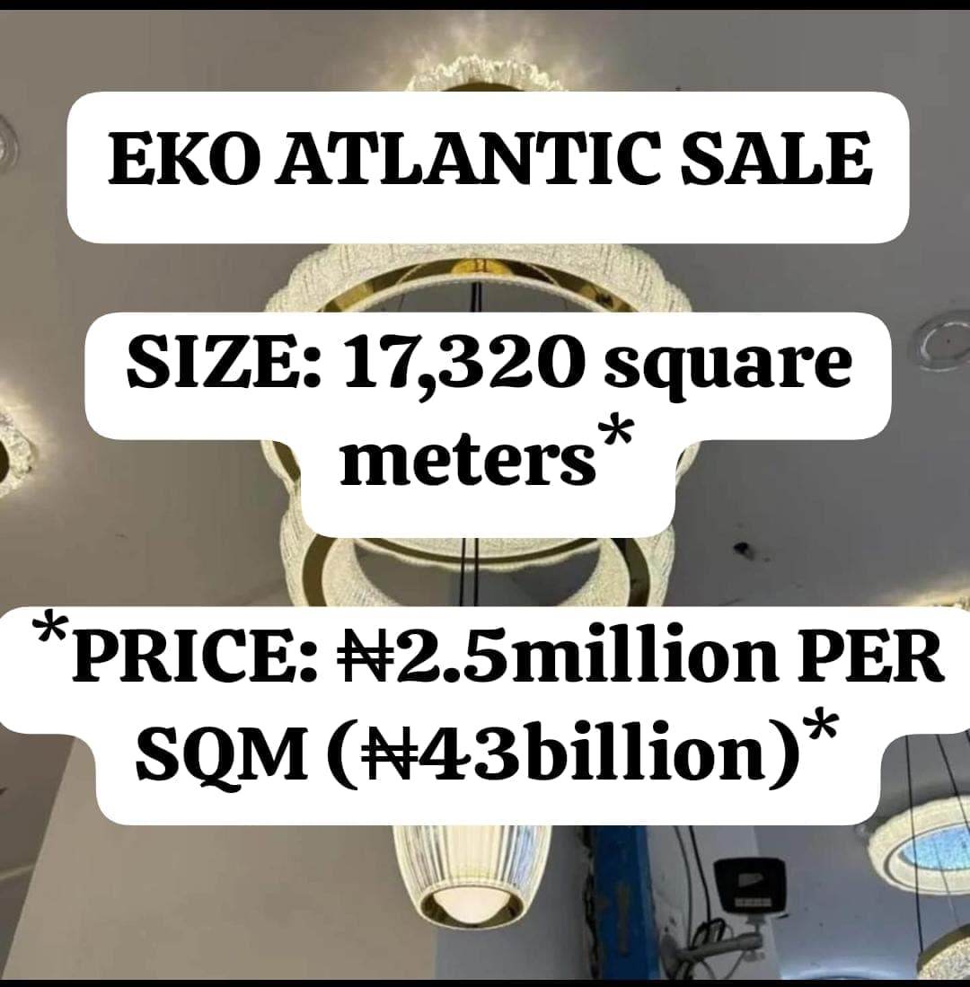 Eko Atlantic Land for Sale in Victoria Island