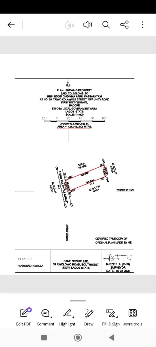 2 Plots of Land for Sale in Badore Ajah