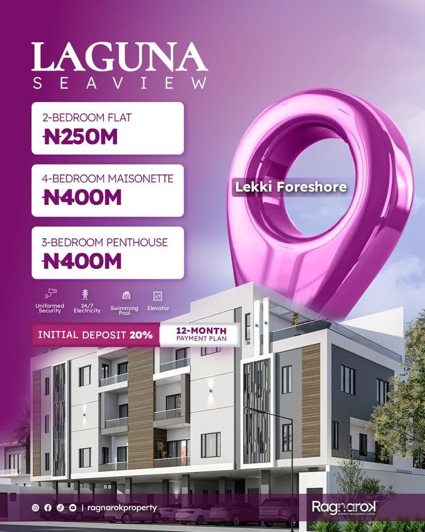 2 Bedroom Flat for Sale in Lekki, Lagos