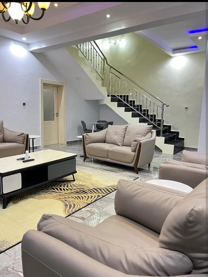Fully Furnished 3 Bedroom Shortlet in Awoyaya, Lagos