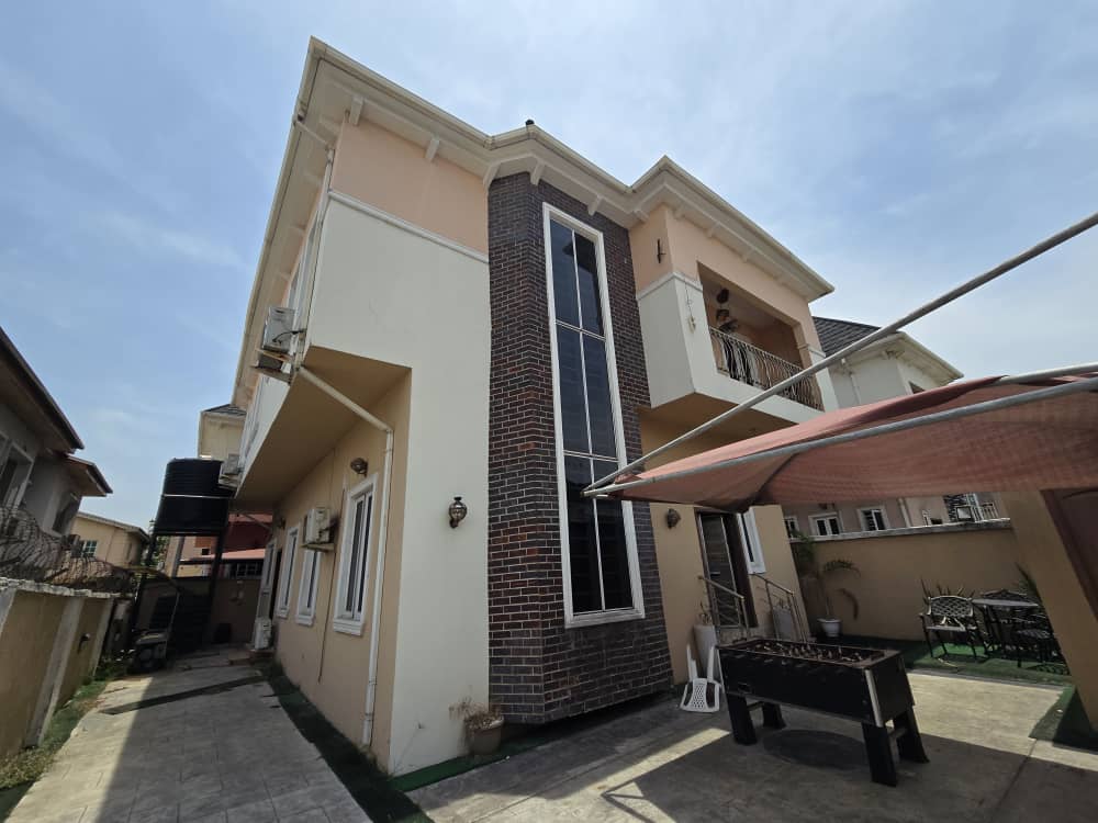 5 Bedroom Detached Duplex with BQ for Rent at Bridgegate Estate, Agungi, Lekki
