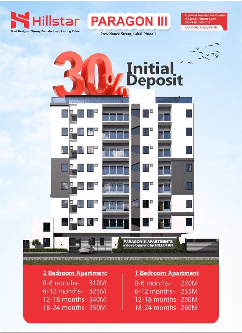 1 Bedroom Flat for Sale at Lekki Phase 1, Lagos