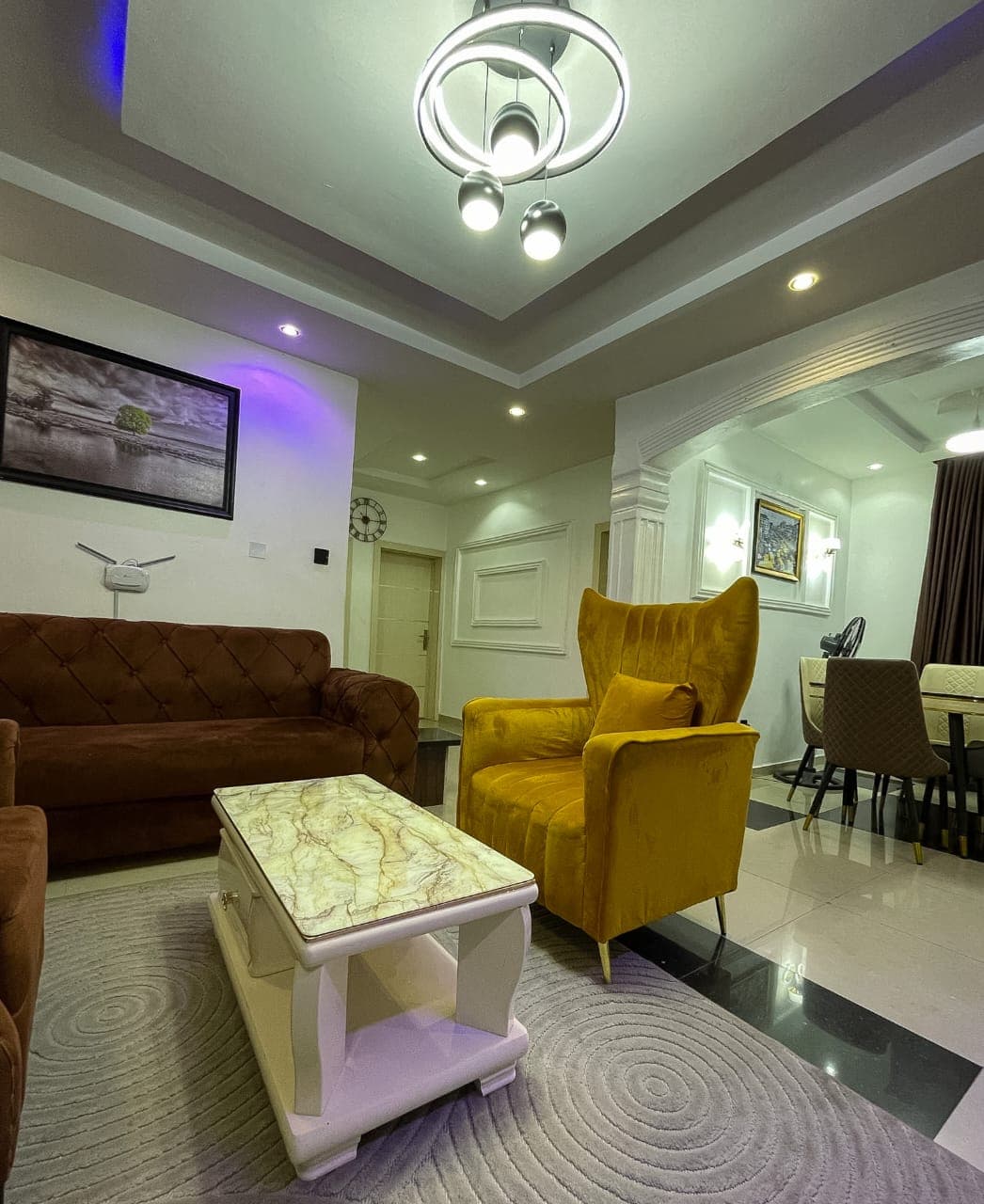 Fully Furnished 2 Bedroom Shortlet in Ajao Estate, Lagos