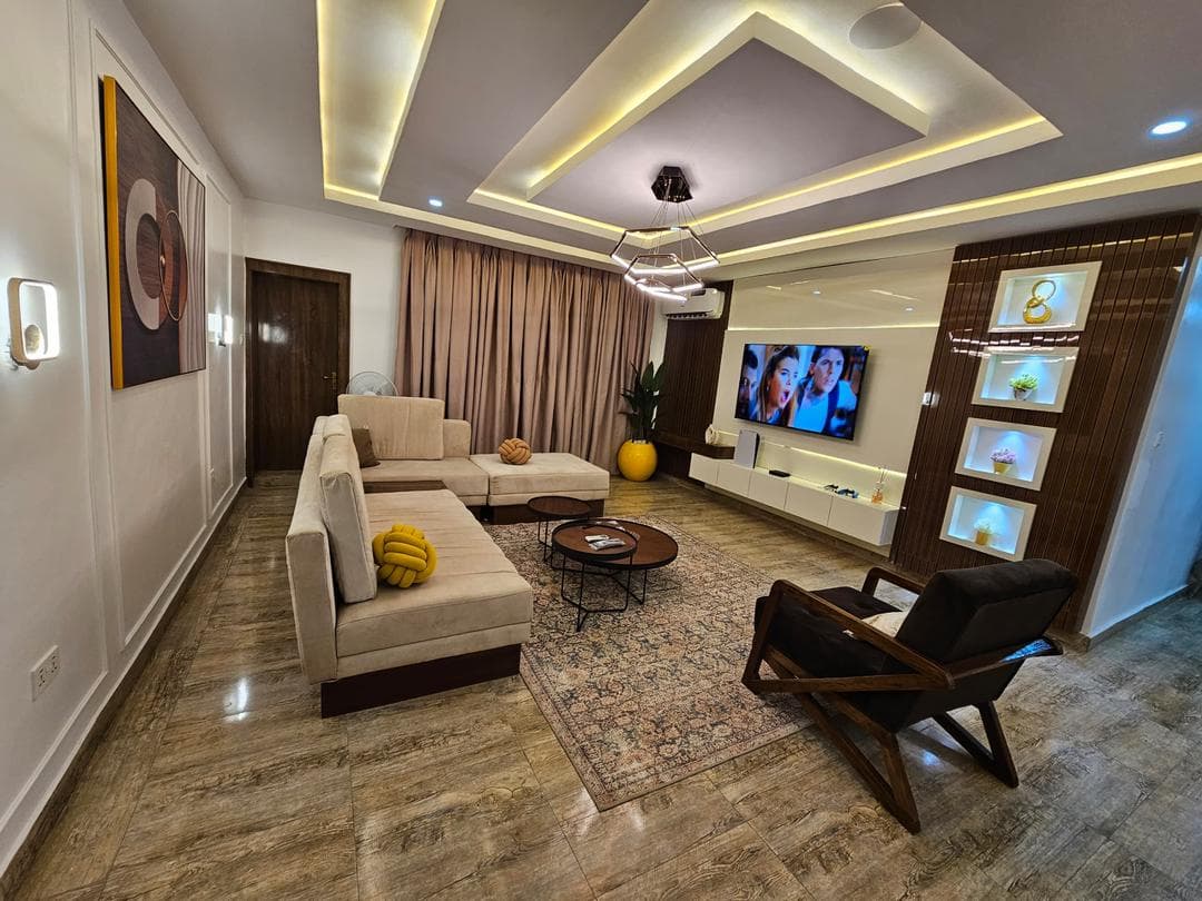 3 Bedroom Shortlet in Wuye
