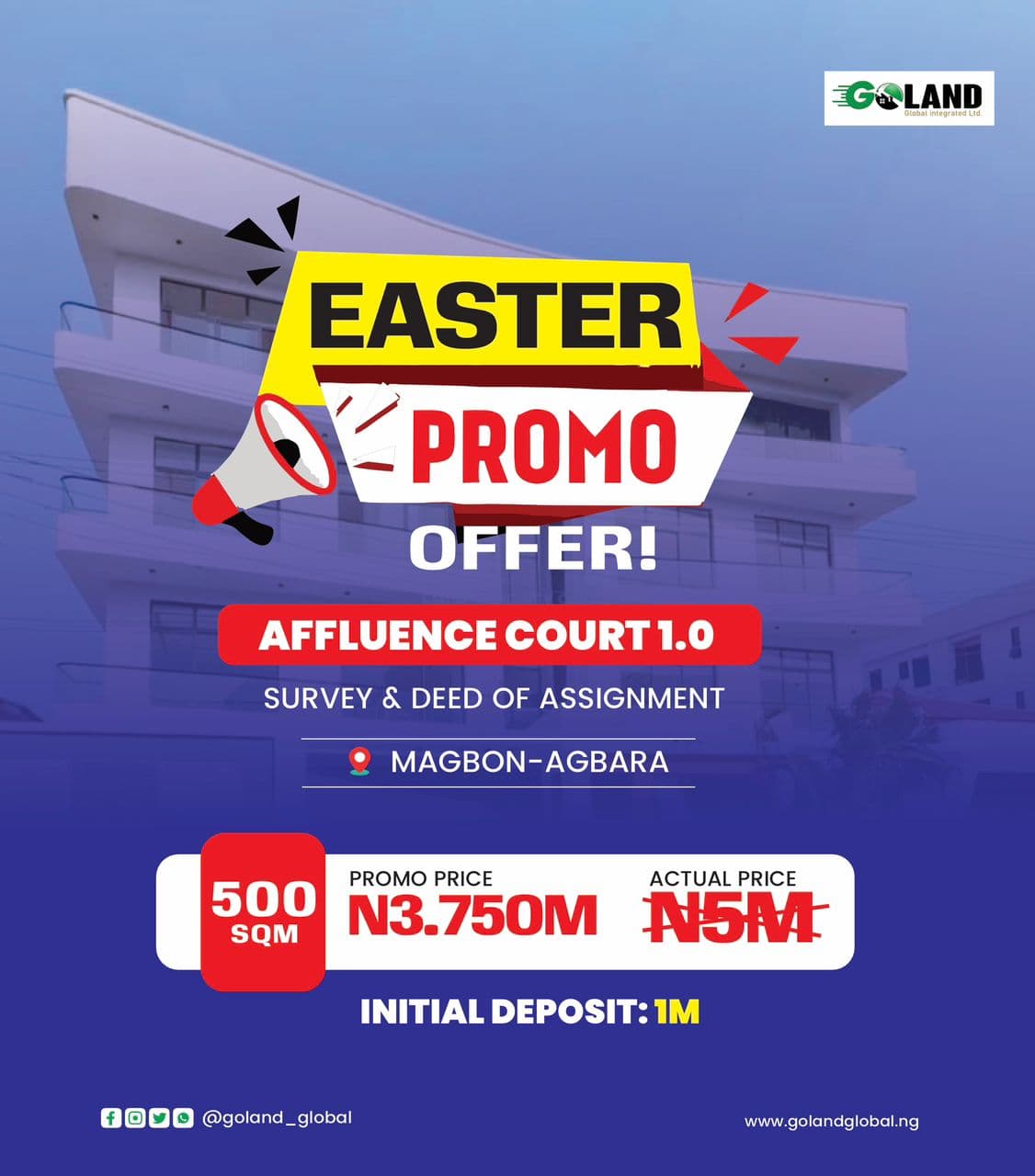 500 Sqm Land for Sale in Magbon, Agbara