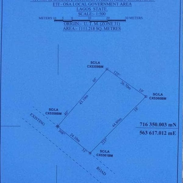 1,111 sqm Dry Land for Sale - Blenco Supermarket, Ajah