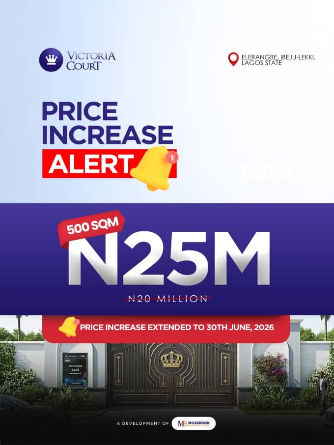 500sqm Land for Sale at Victoria Court Estate
