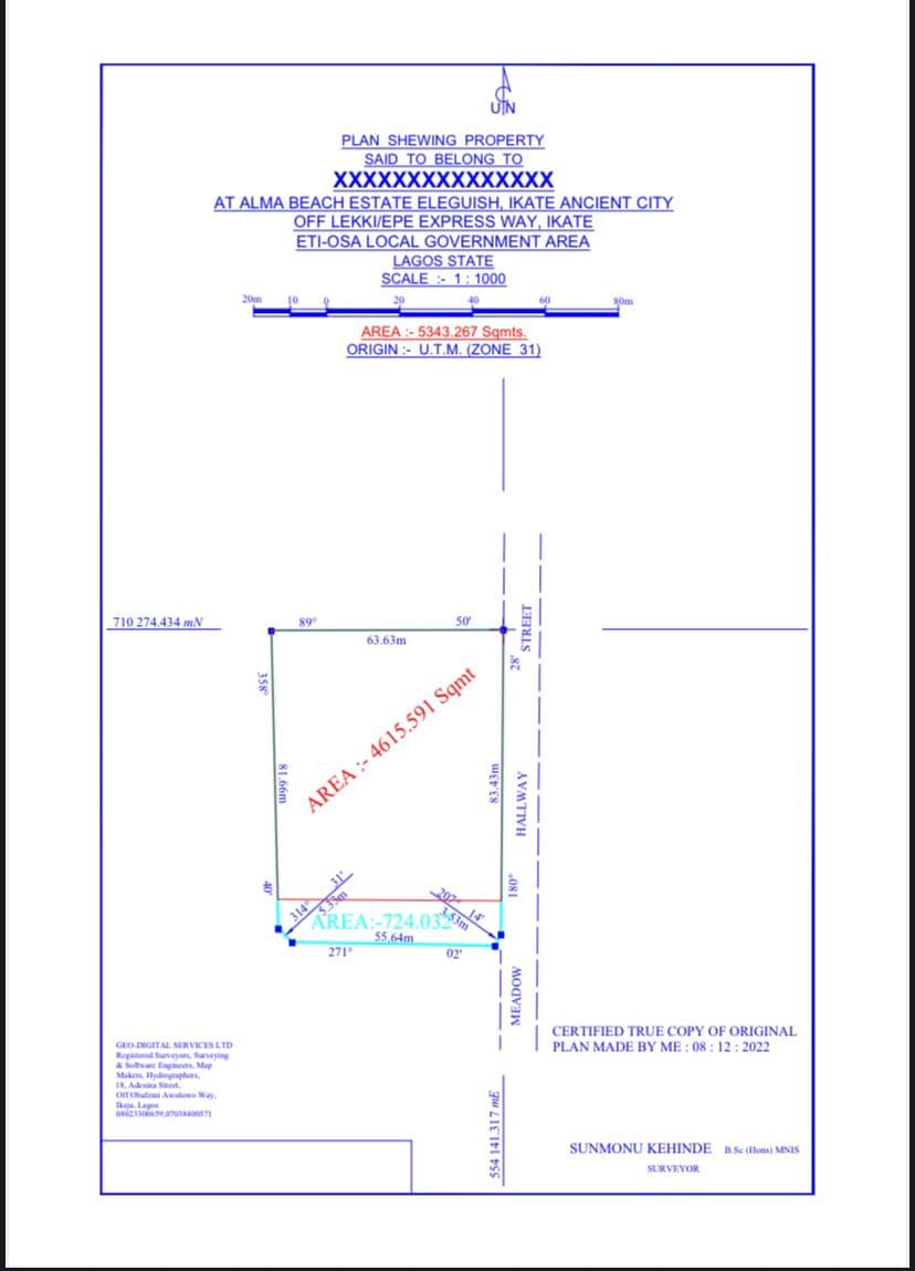 Land for Sale in Meadow Hall Ikate