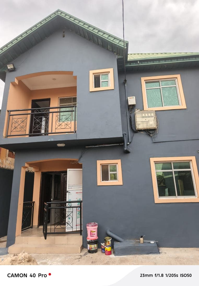 Block of 4 Units of 2 Bedroom Flats for Sale at Off Governor's Road, Ikotun, Lagos