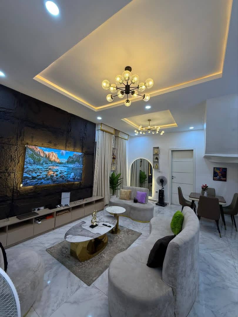 Luxury 2 Bedroom Triplex Apartment for Shortlet at Agungi, Lekki, Lagos