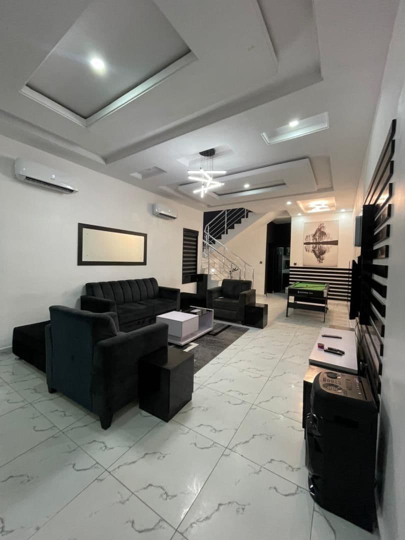 4/3 Bedroom Duplex Shortlet in Allen, Ikeja, Lagos
